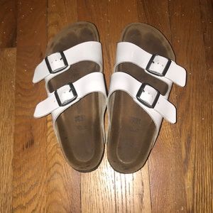 White Birkenstocks